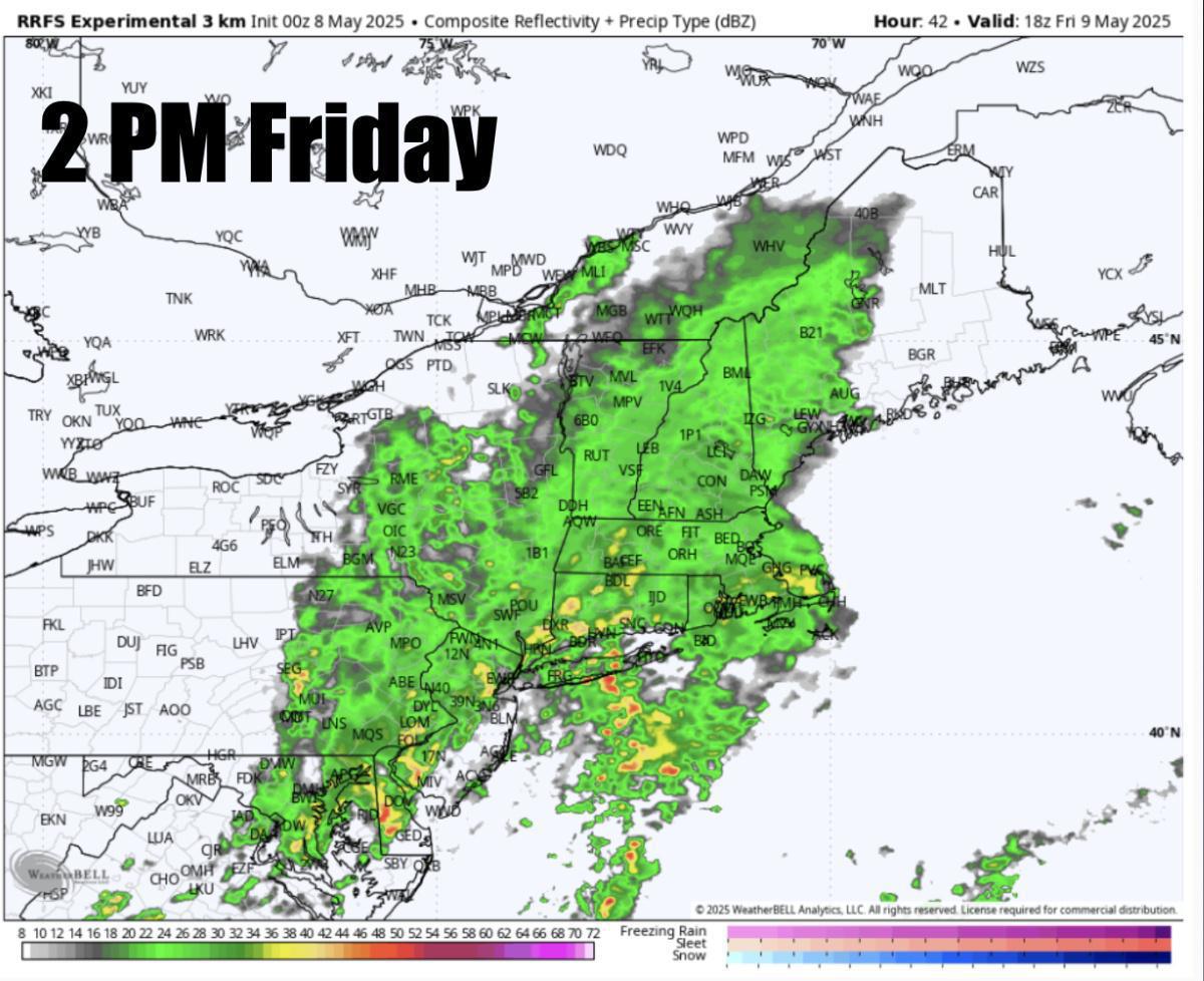 A LOT OF RAIN ON THE WAY!