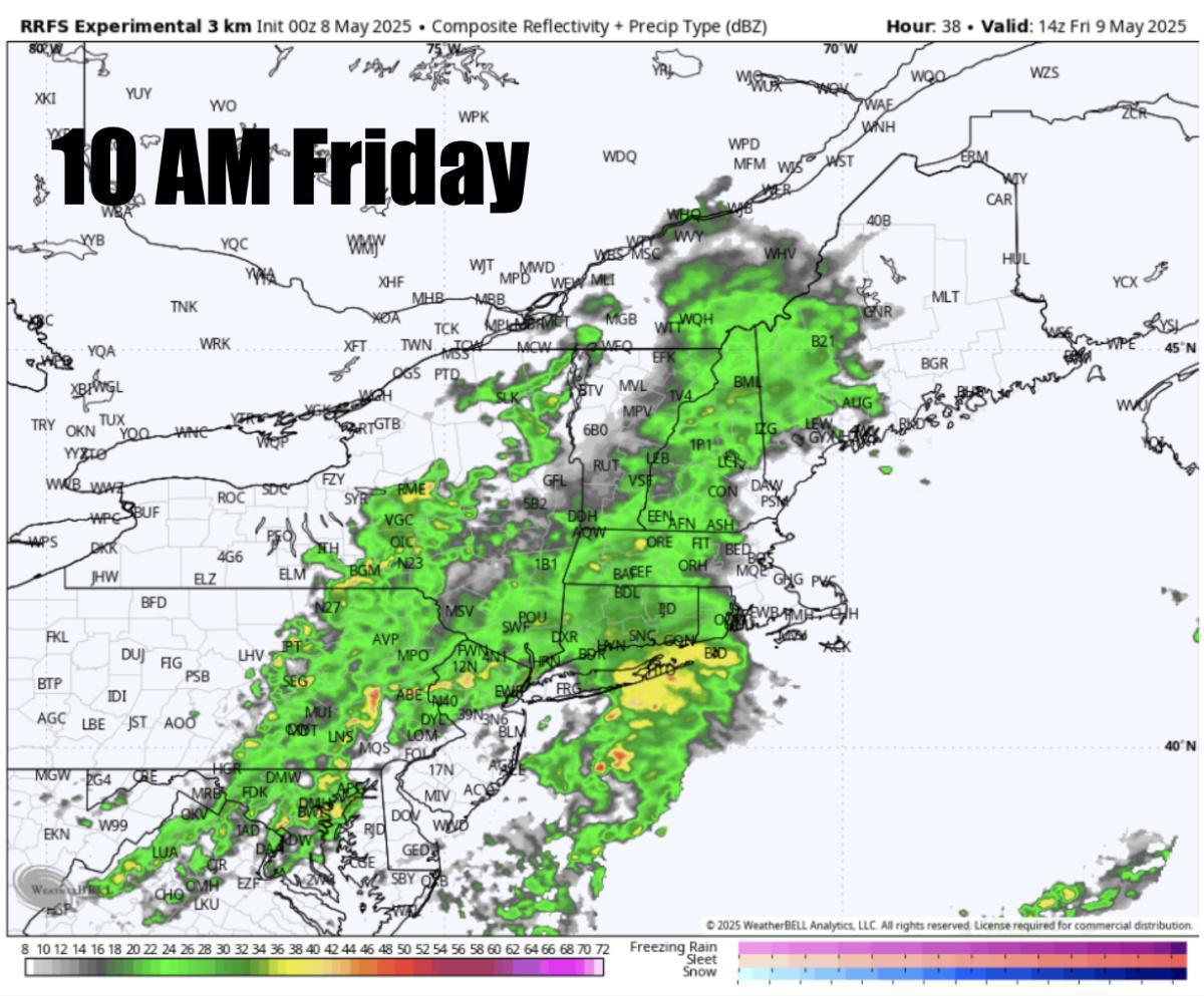 A LOT OF RAIN ON THE WAY!
