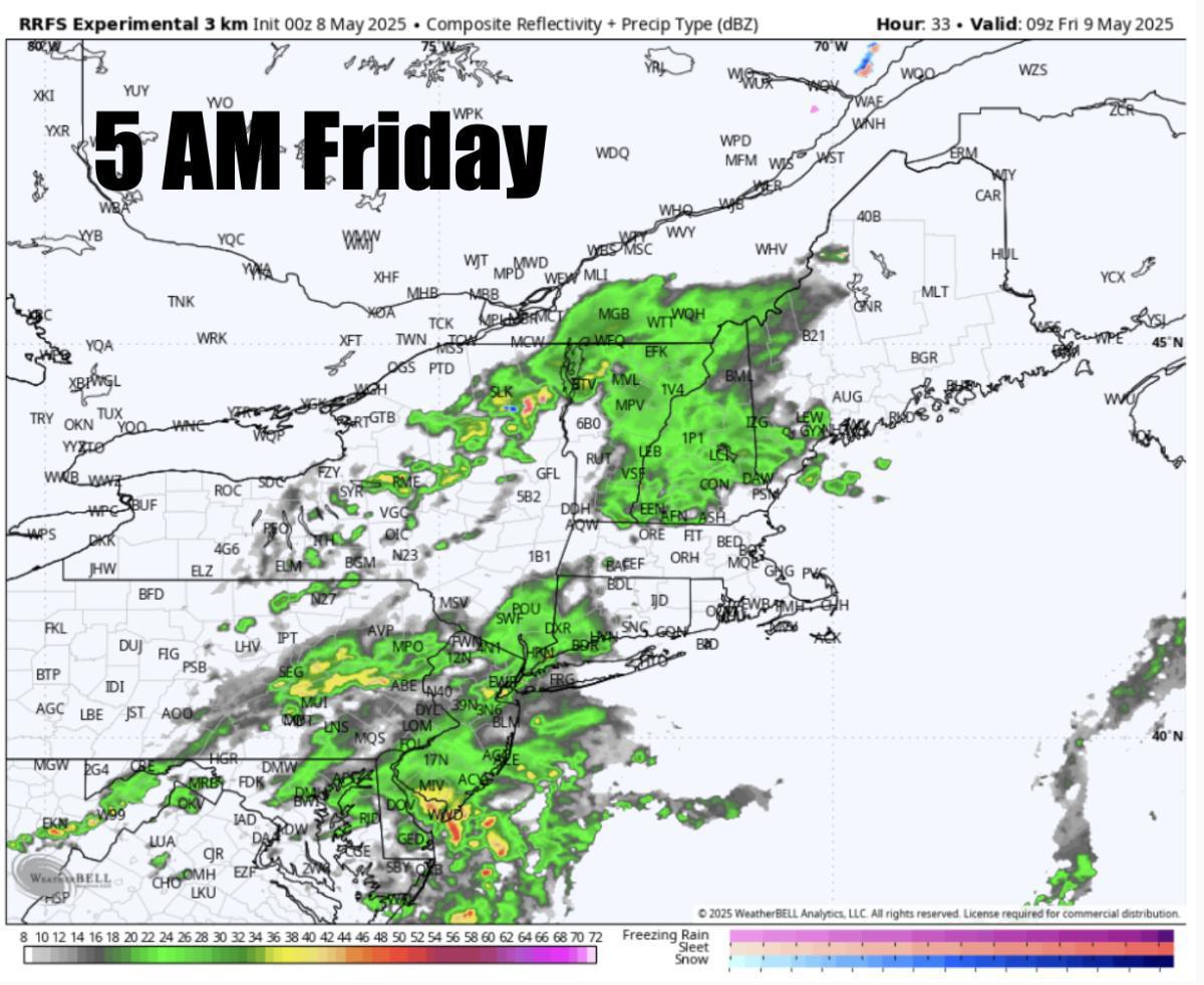 A LOT OF RAIN ON THE WAY!