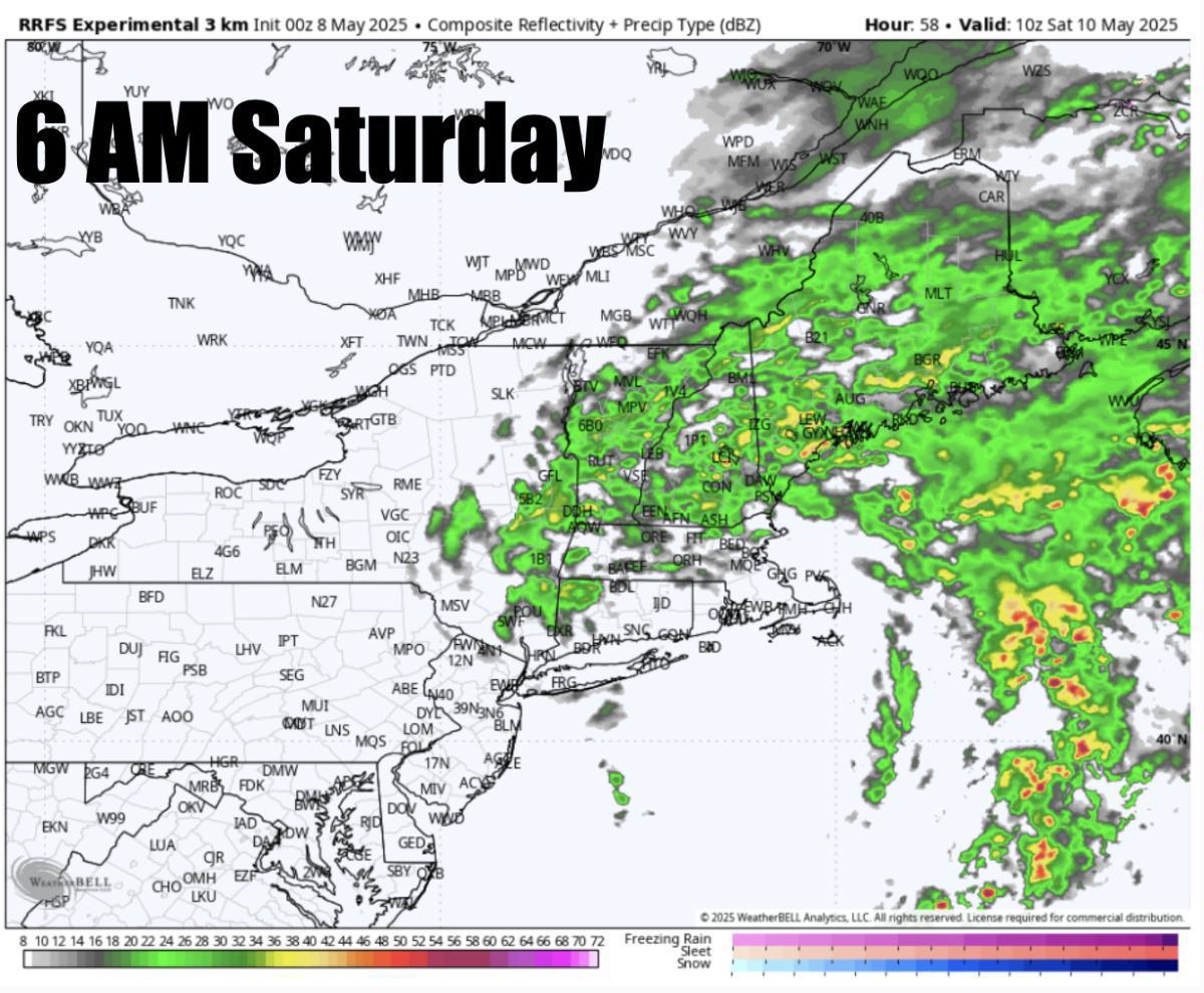 A LOT OF RAIN ON THE WAY!