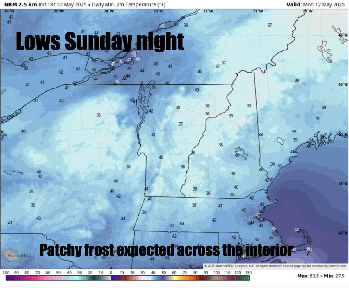 A gorgeous Mother's Day ahead and a sunny start to the upcoming week! A gorgeous Mother's Day ahead and a sunny start to the upcoming week!