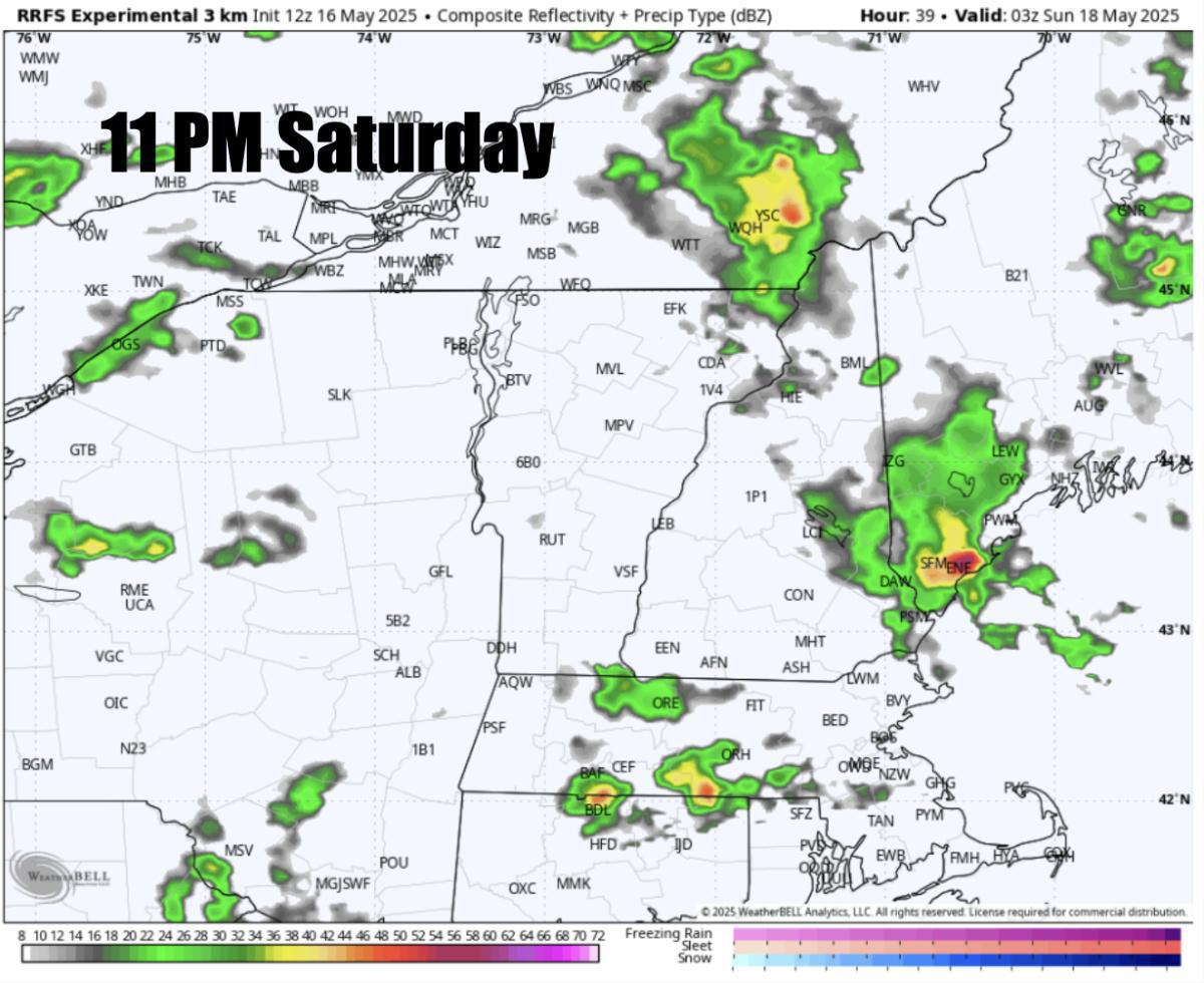 Weekend forecast for May 17th-18th. Severe storms on Saturday!