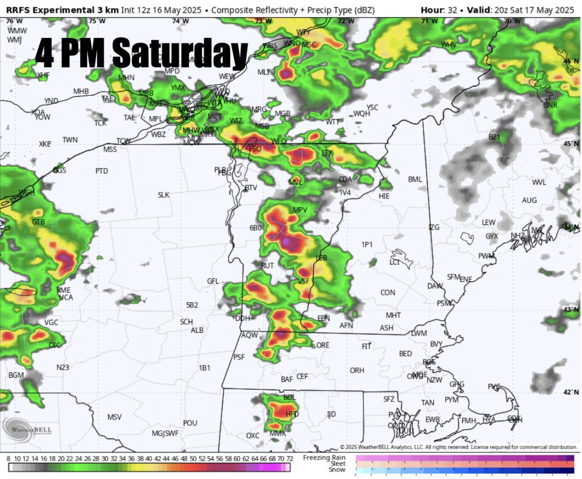 Weekend forecast for May 17th-18th. Severe storms on Saturday!