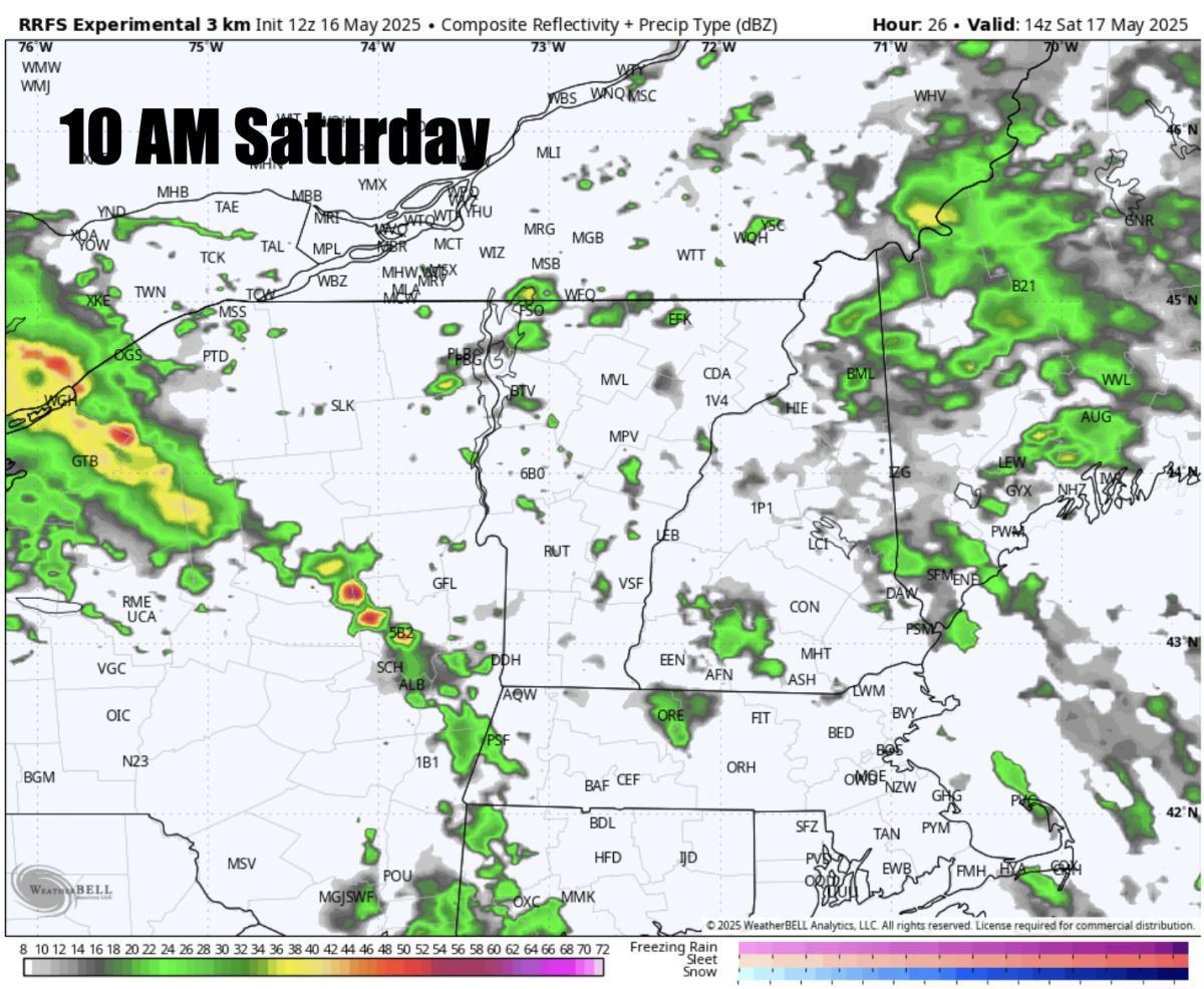 Weekend forecast for May 17th-18th. Severe storms on Saturday!