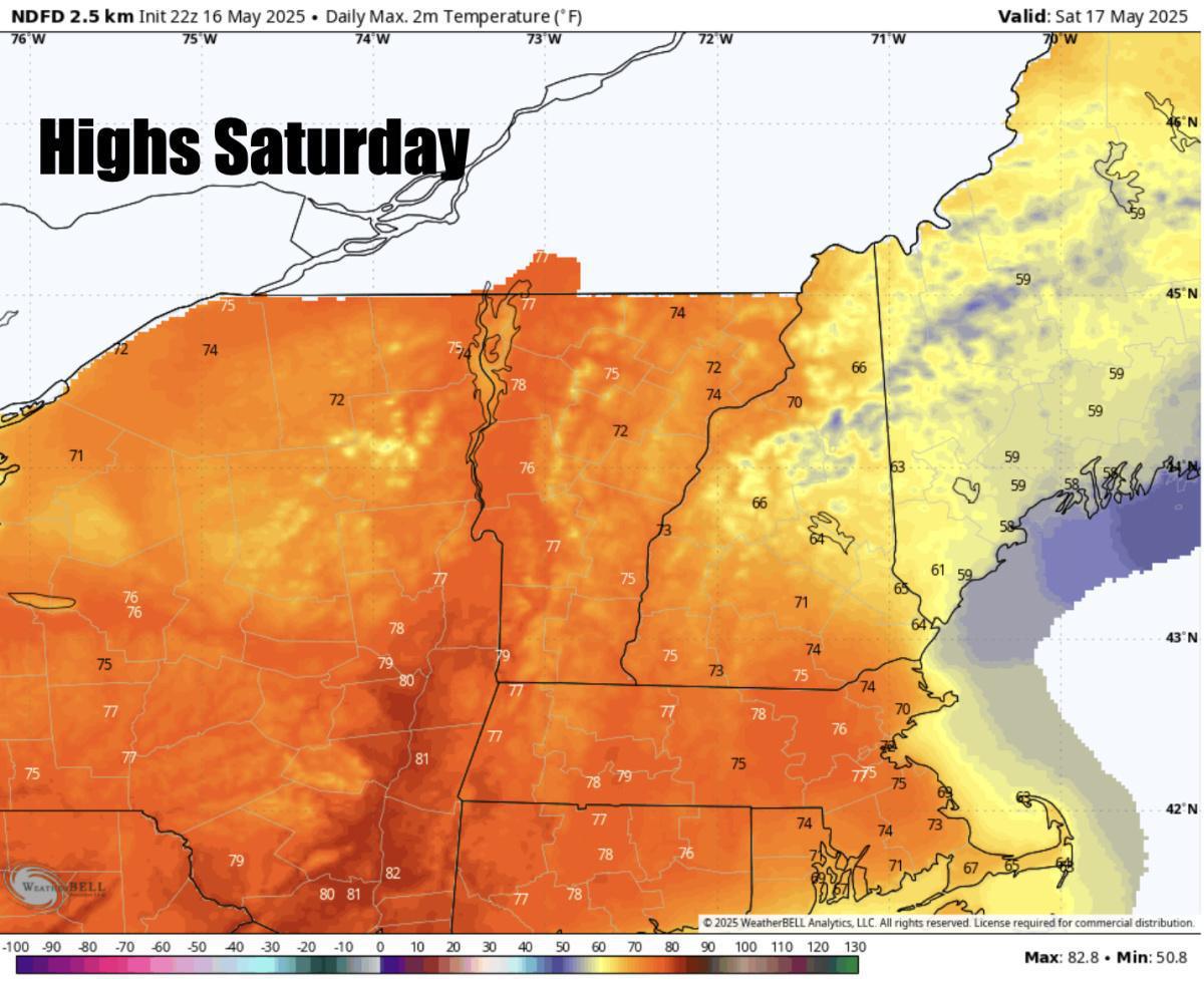 Weekend forecast for May 17th-18th. Severe storms on Saturday!