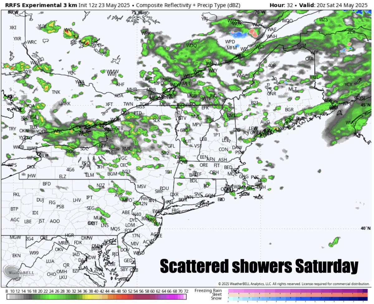 Memorial Day Weekend forecast 