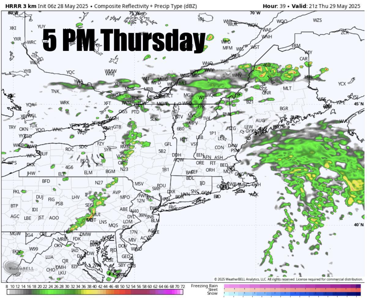 Here's what to expect for the rest of the week 