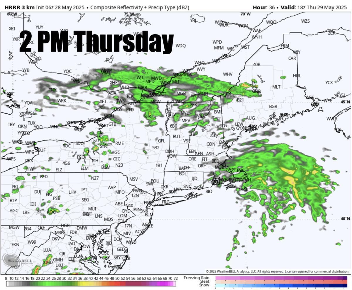 Here's what to expect for the rest of the week 