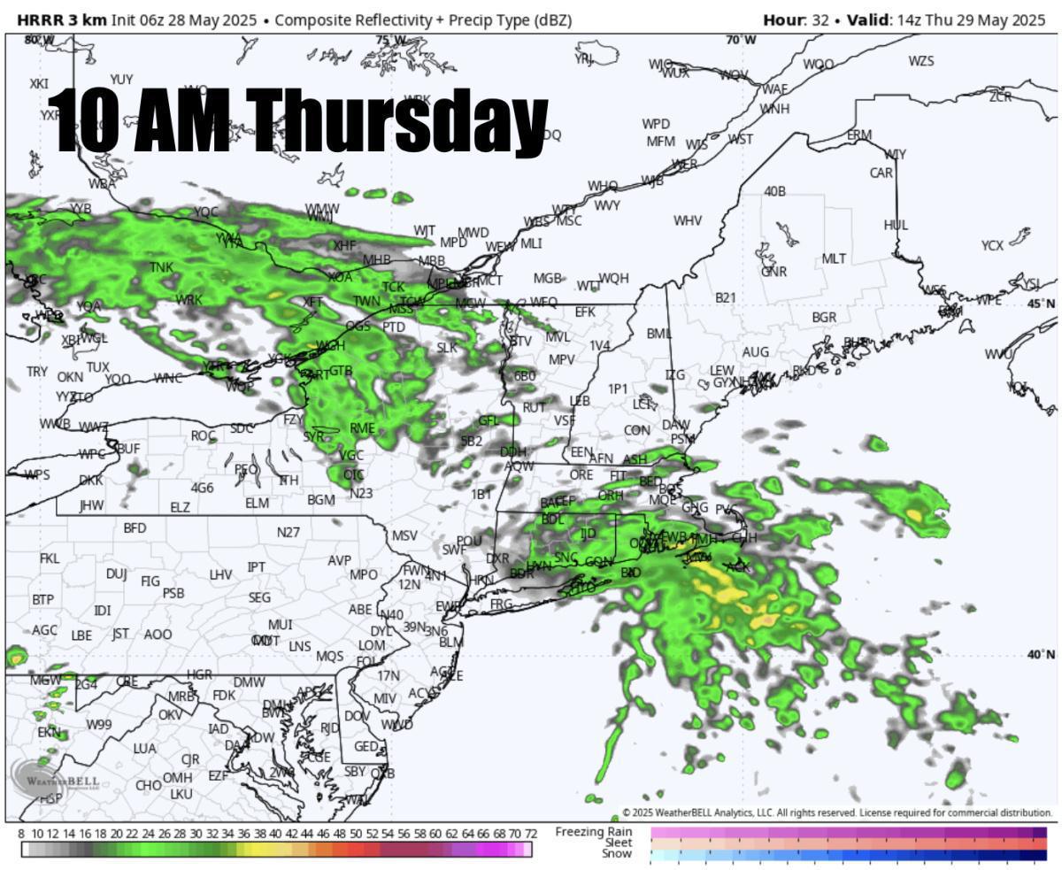 Here's what to expect for the rest of the week 