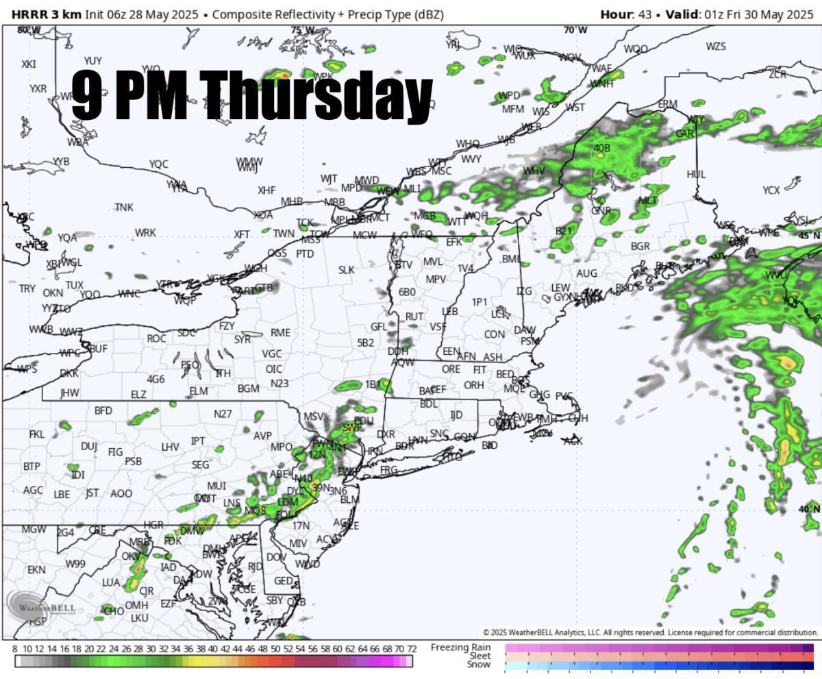 Here's what to expect for the rest of the week 