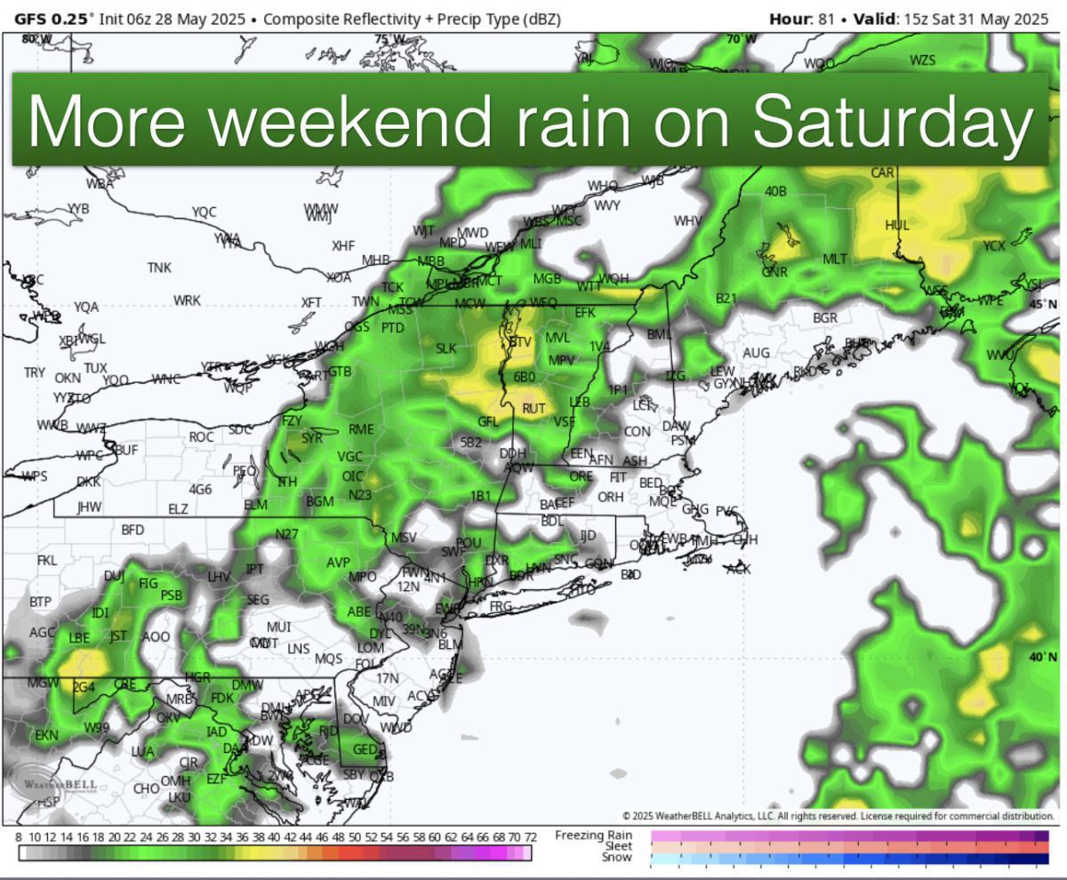 Here's what to expect for the rest of the week 