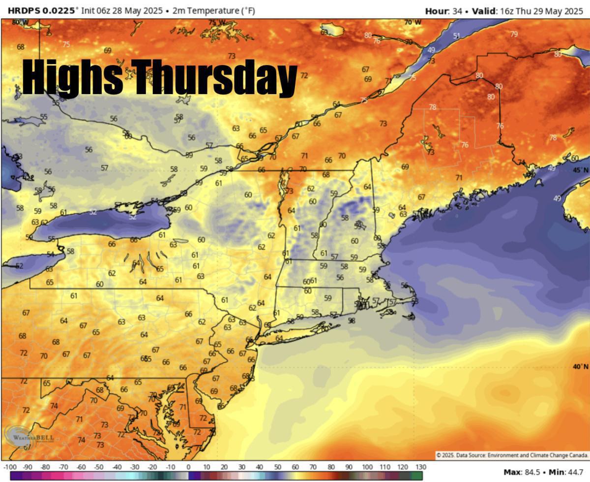 Here's what to expect for the rest of the week 