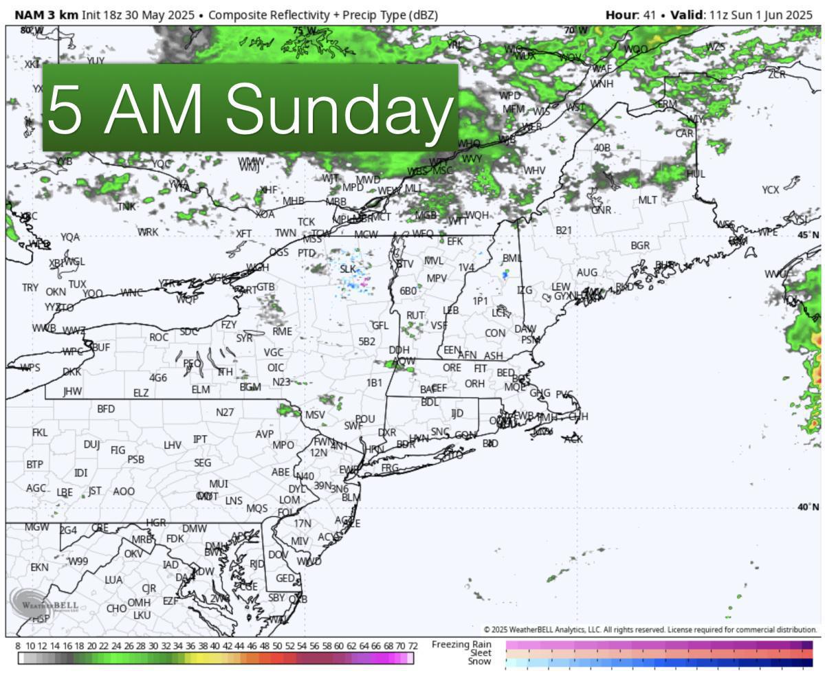 More rain this weekend! More rain this weekend!