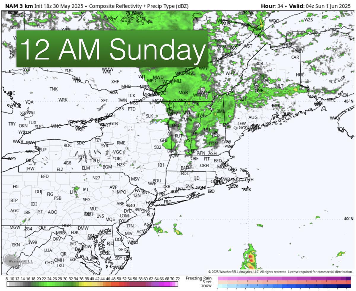 More rain this weekend! More rain this weekend!