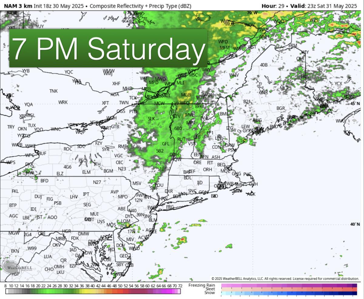 More rain this weekend! More rain this weekend!
