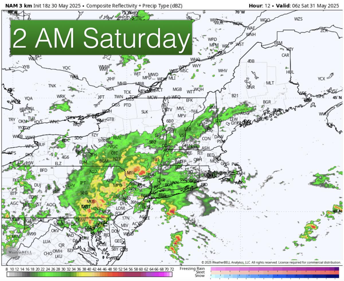 More rain this weekend! More rain this weekend!