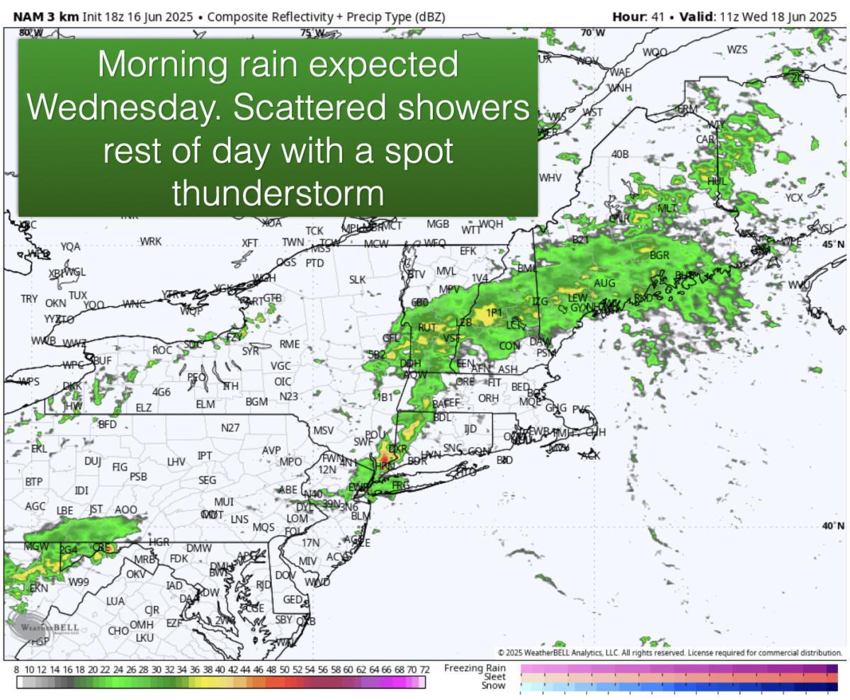 What you can expect over the next few days. Watching THU for severe storms!