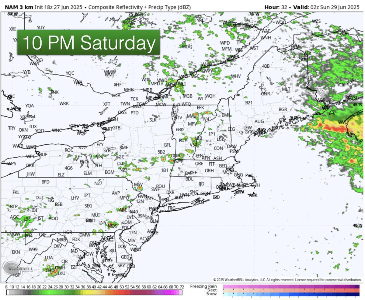 Here is what you can expect this weekend 