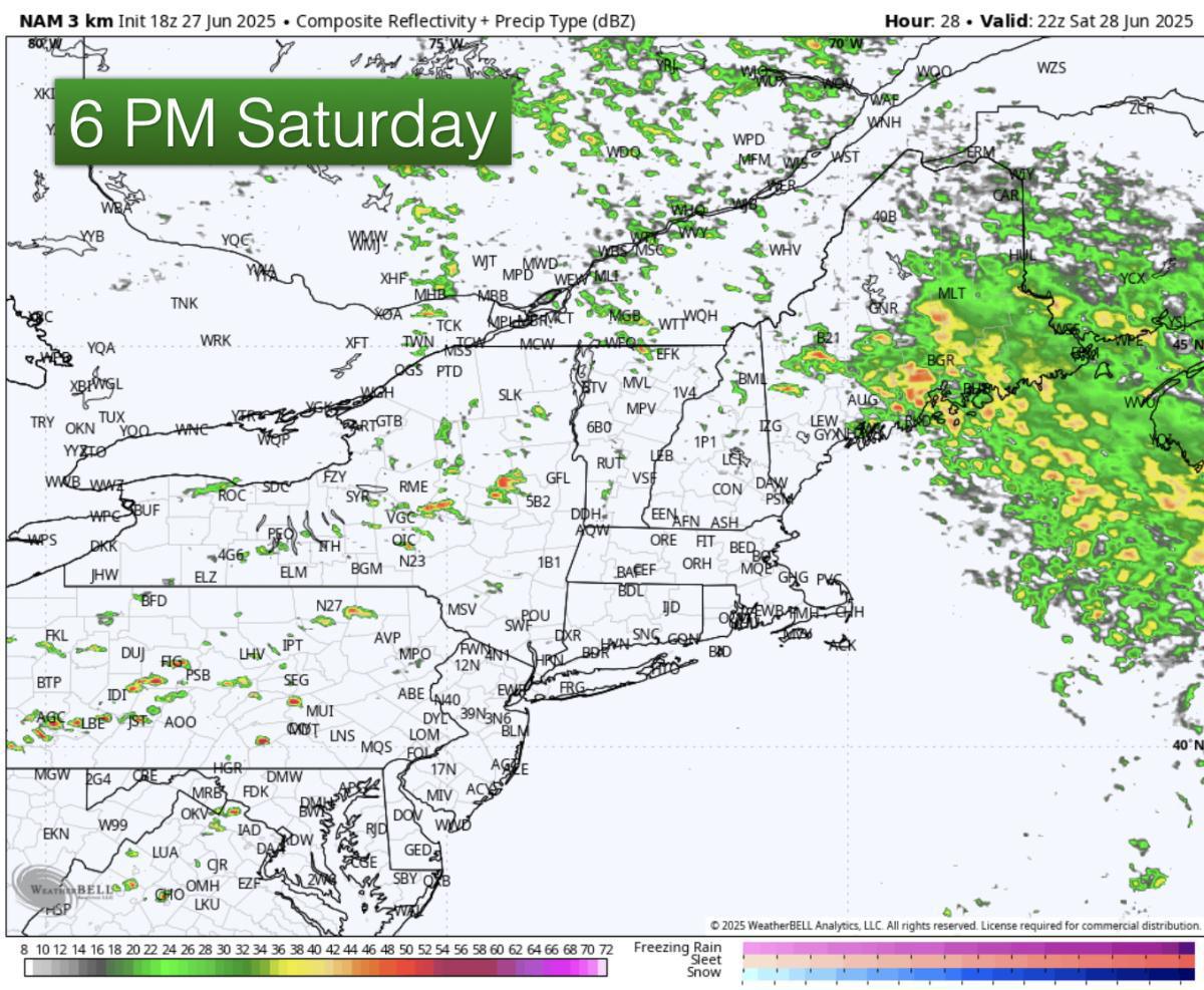 Here is what you can expect this weekend 