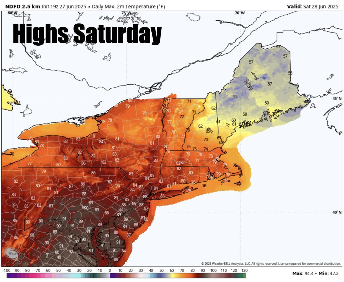Here is what you can expect this weekend 