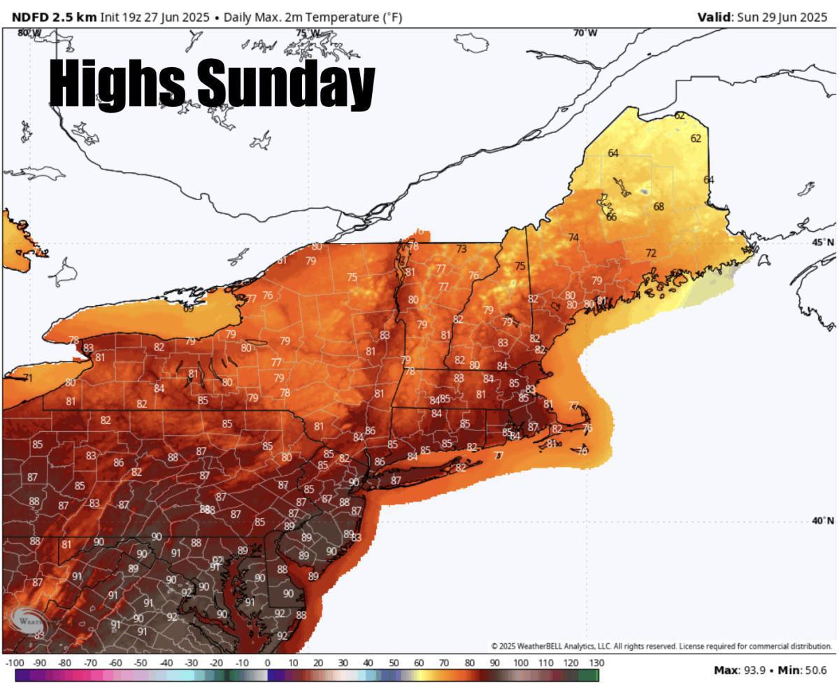 Here is what you can expect this weekend 