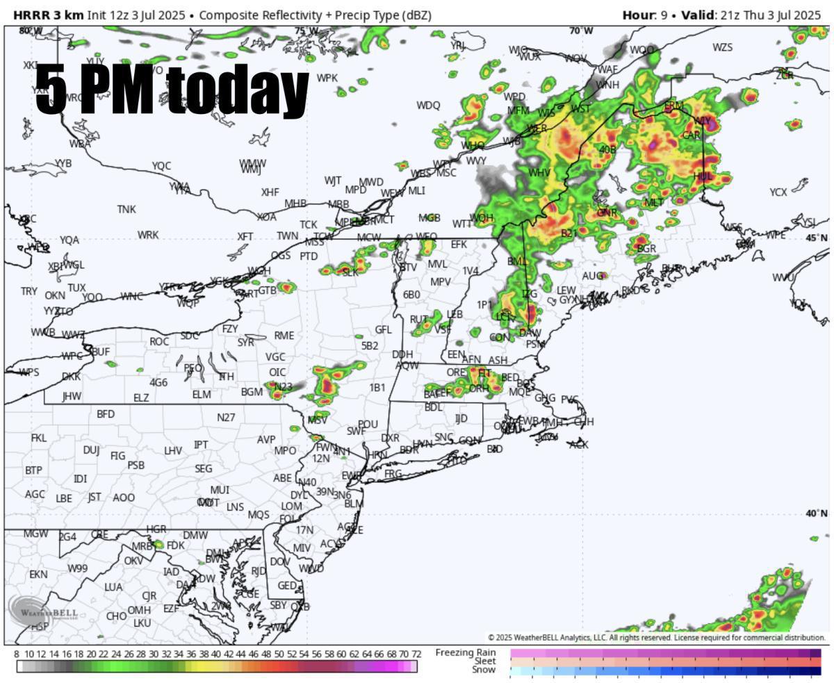 Hot today with scattered severe storms!