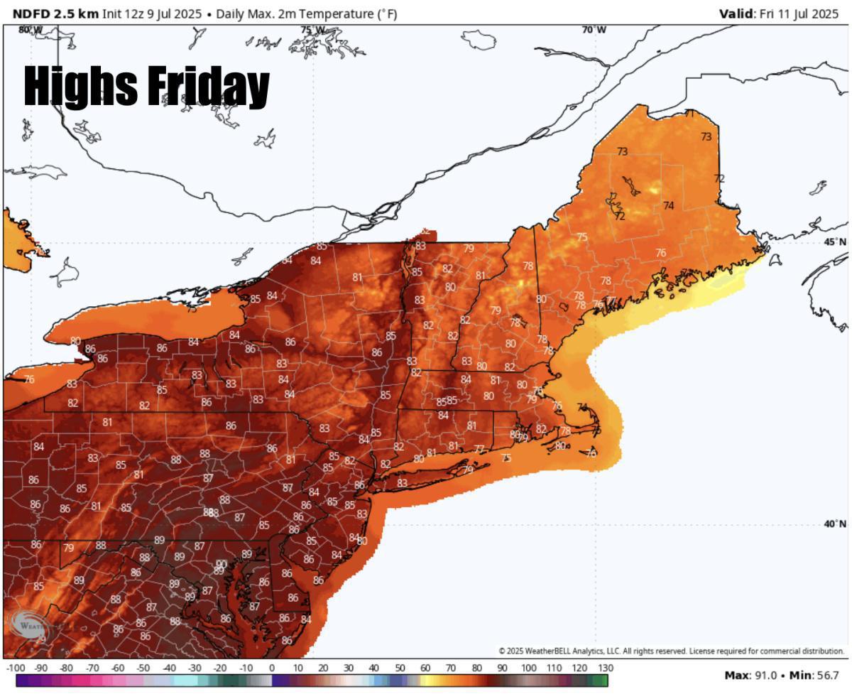 What to expect for the rest of the week 
