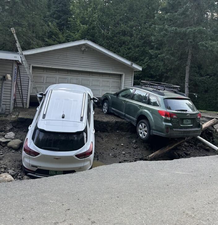 Footage from Sutton, Vermont where major flooding took place yet again!