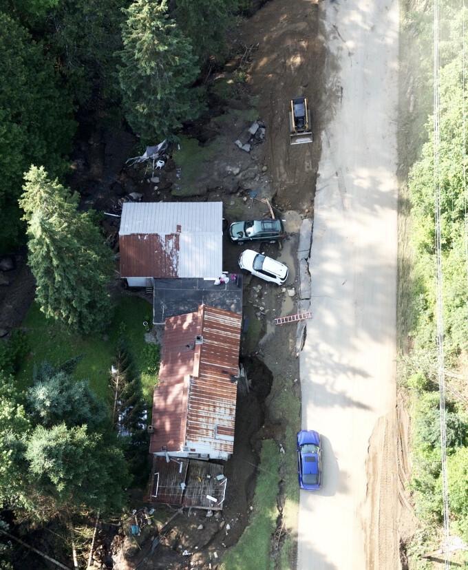 Footage from Sutton, Vermont where major flooding took place yet again!