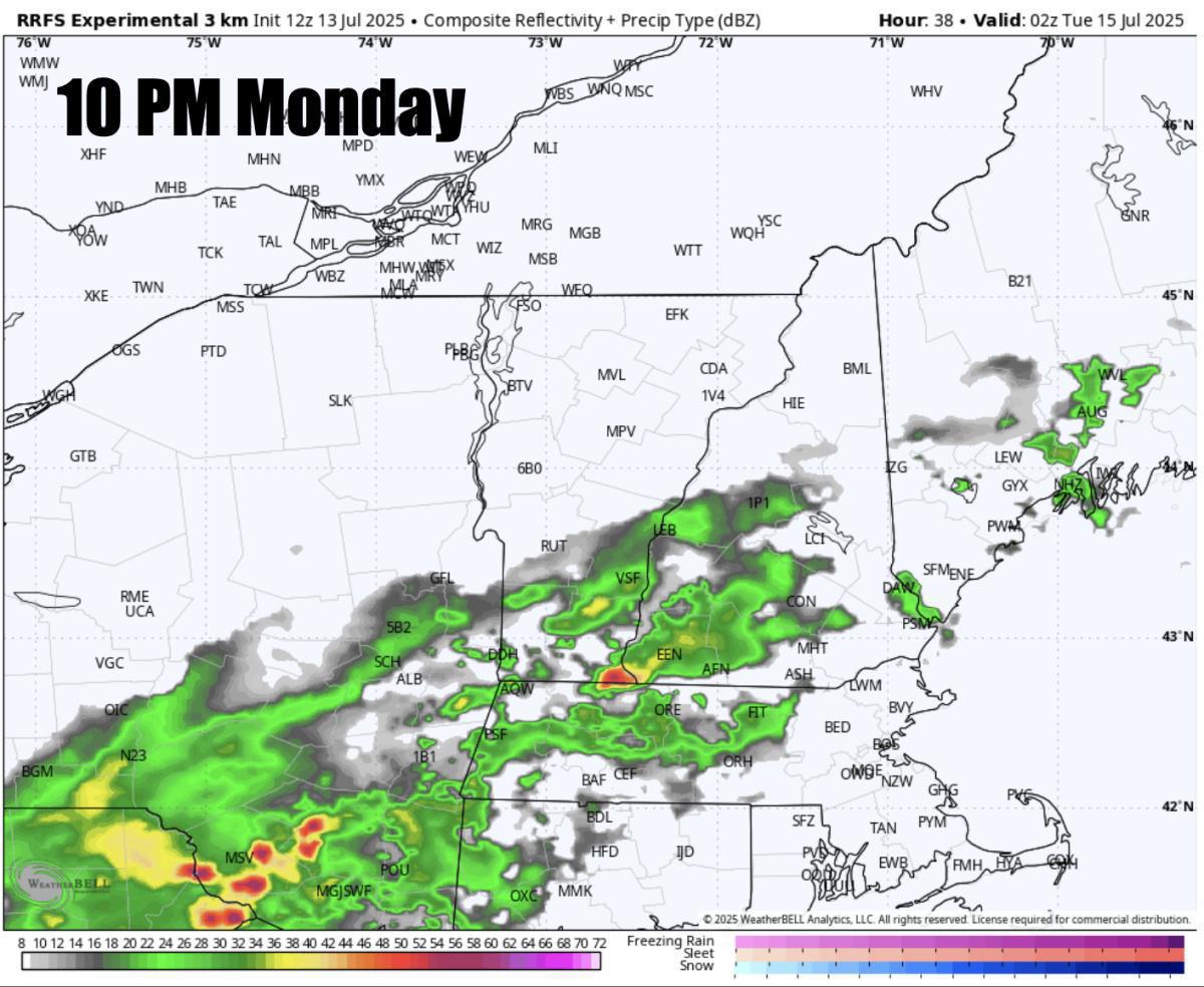 An active Monday ahead with storms and localized flash flooding potential in the forecast 
