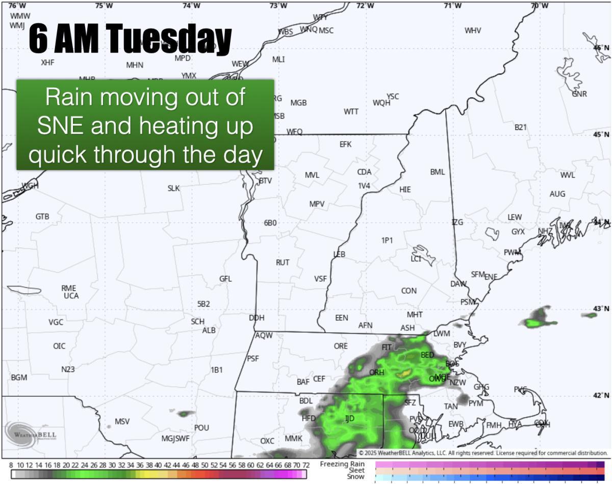 An active Monday ahead with storms and localized flash flooding potential in the forecast 
