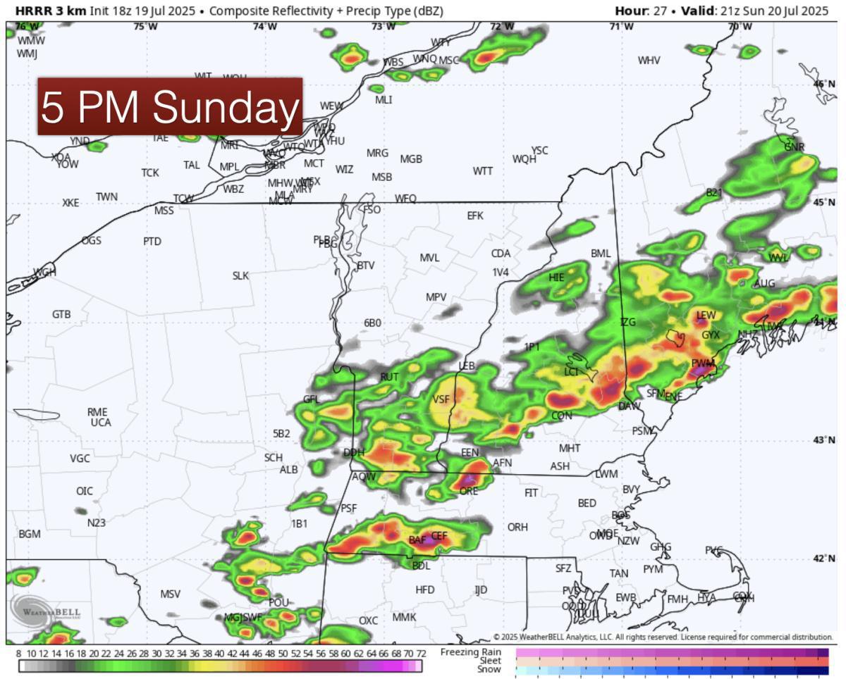 Severe storms expected Sunday! Damaging winds the main threat with hail, torrential rain and a small chance for an isolated tornado 