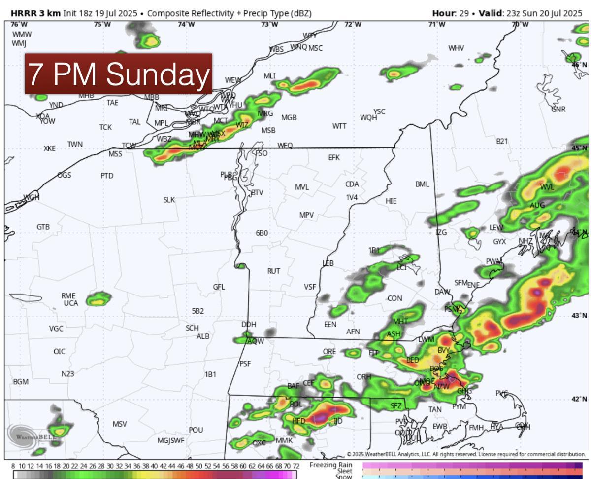Severe storms expected Sunday! Damaging winds the main threat with hail, torrential rain and a small chance for an isolated tornado 