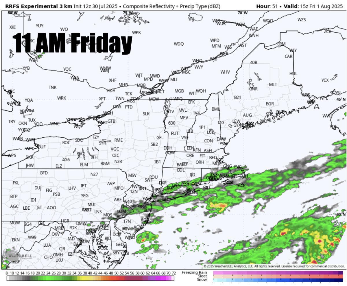 POCKETS OF MAJOR FLASH FLOODING EXPECTED ACROSS NJ, NE PA- MID ATLANTIC ON THURSDAY. SOME FLOODING ACROSS WESTERN SNE