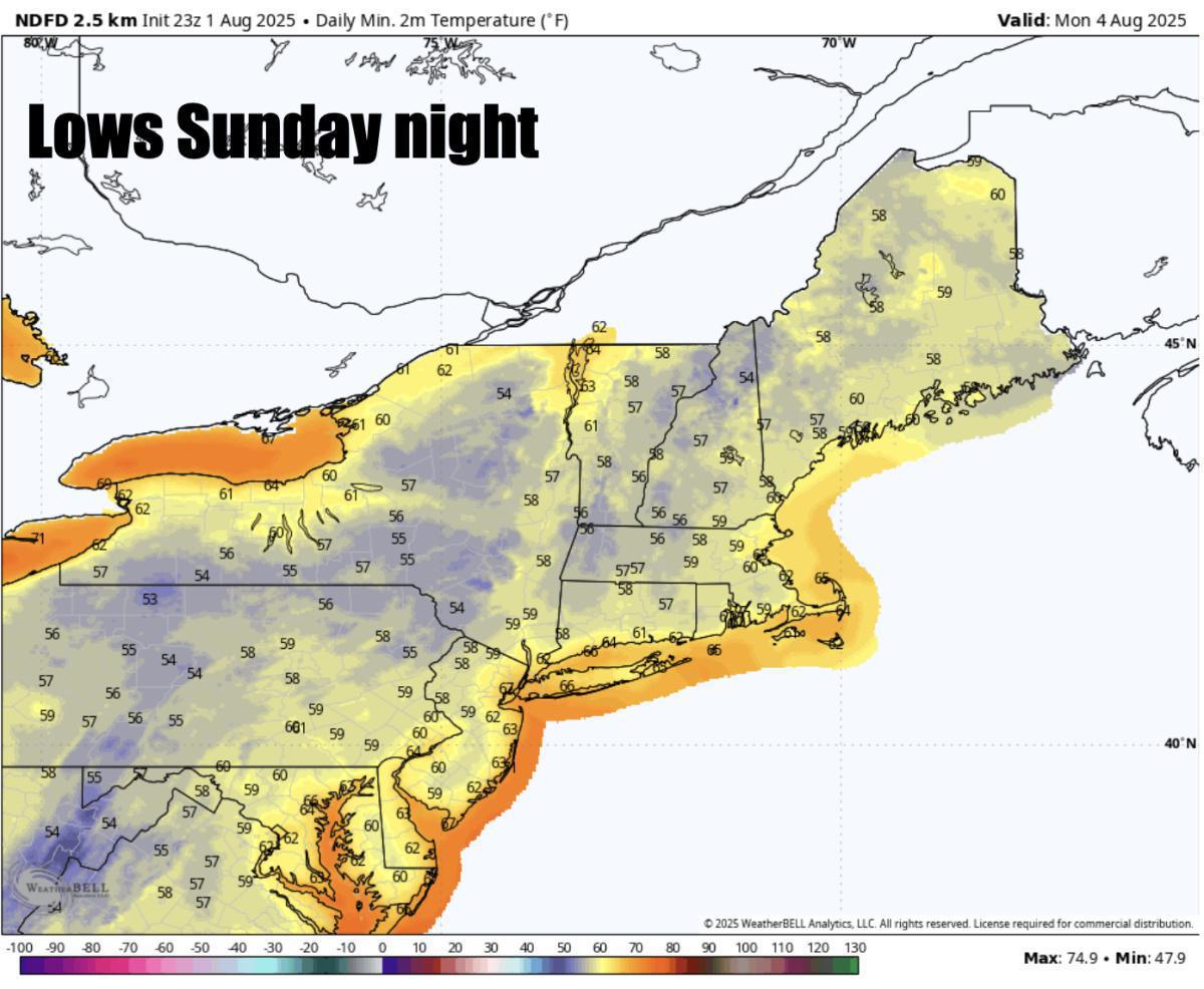 A beautiful weekend forecast 
