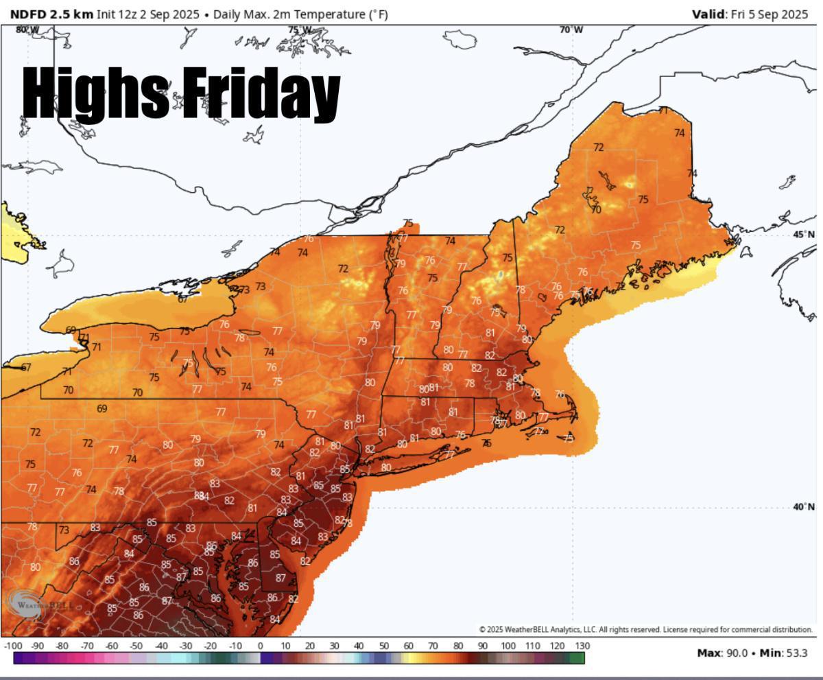 What to expect for the rest of the week 