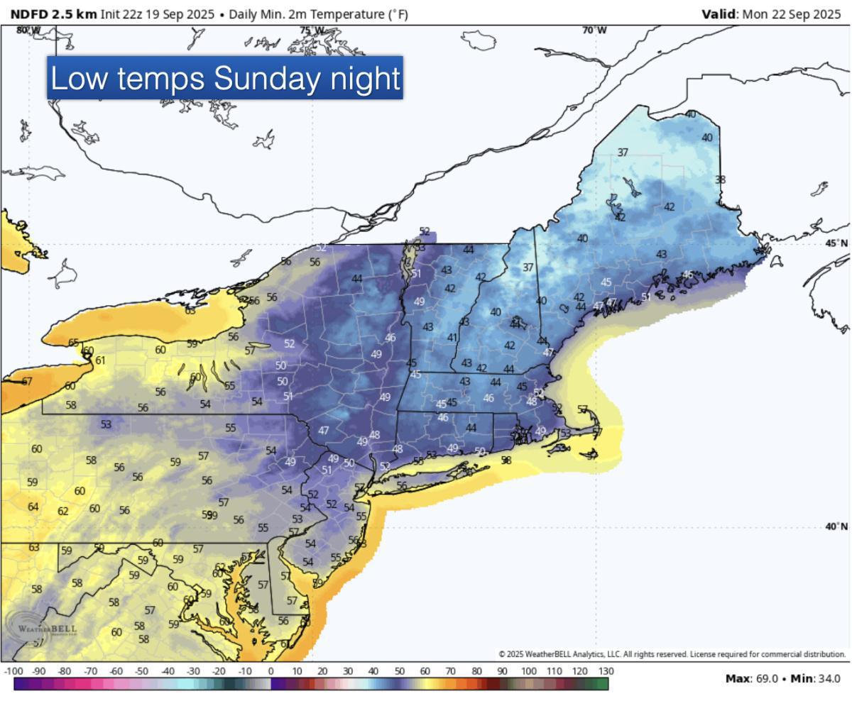 Frost and freeze this weekend for many!