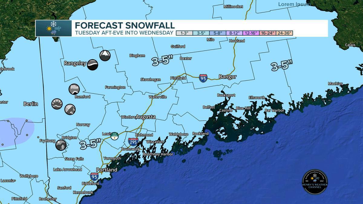 Plowable snow on the way for Tuesday afternoon-evening into Wednesday!