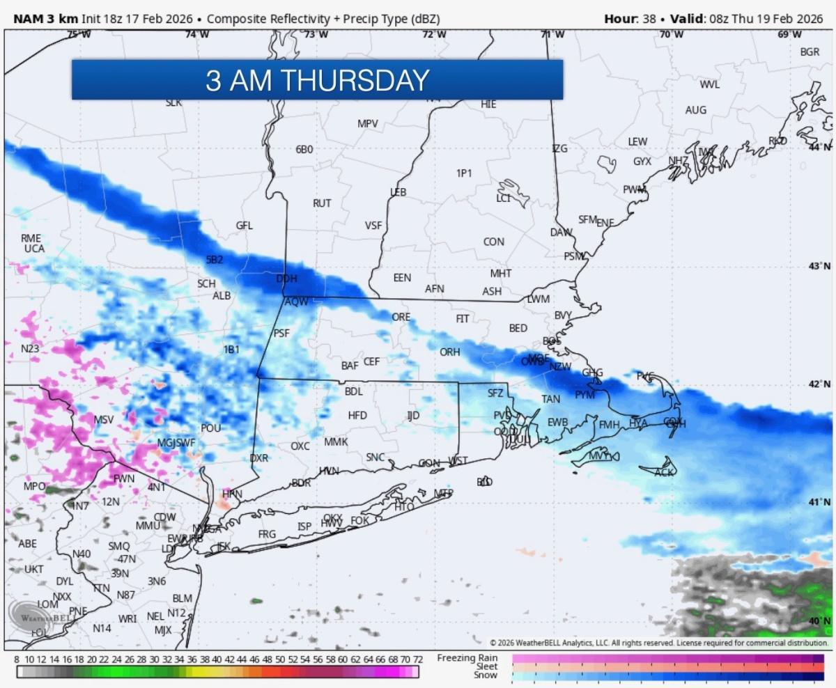VERY ACTIVE WINTER PATTERN THROUGH THE WEEKEND!