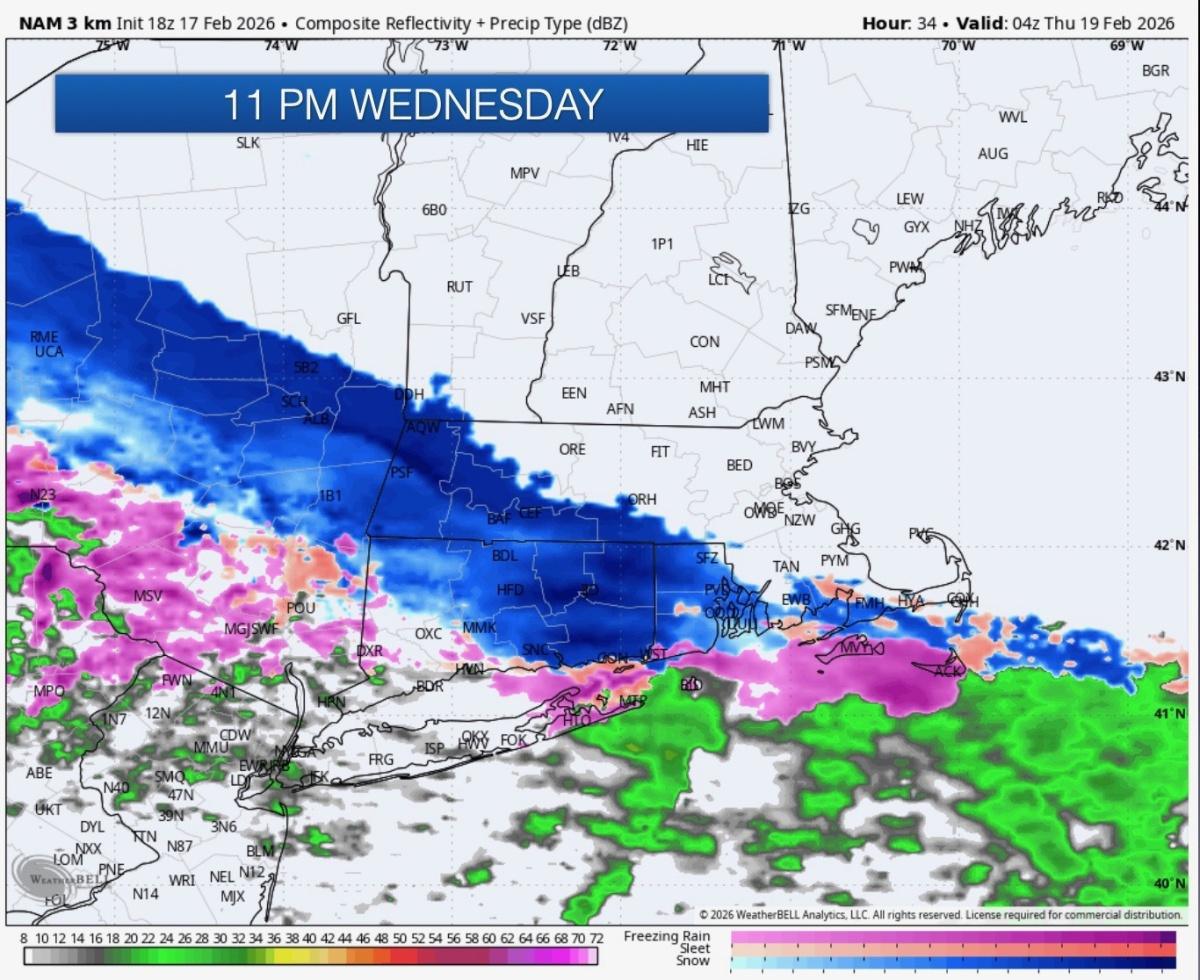 VERY ACTIVE WINTER PATTERN THROUGH THE WEEKEND!