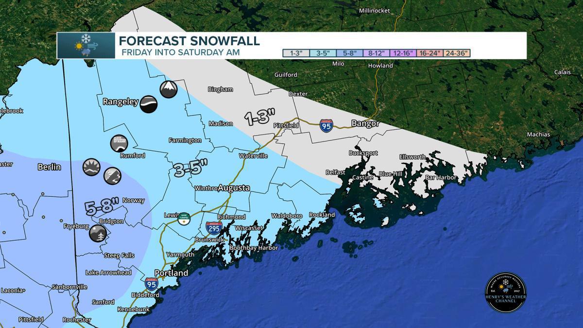 Snowstorm on the way for Friday into Saturday morning! Great ski weekend ahead!!