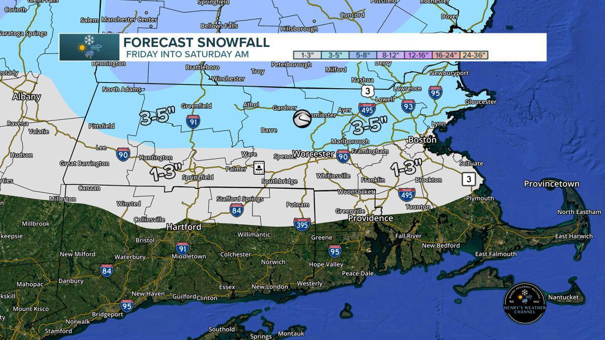 Snowstorm on the way for Friday into Saturday morning! Great ski weekend ahead!!