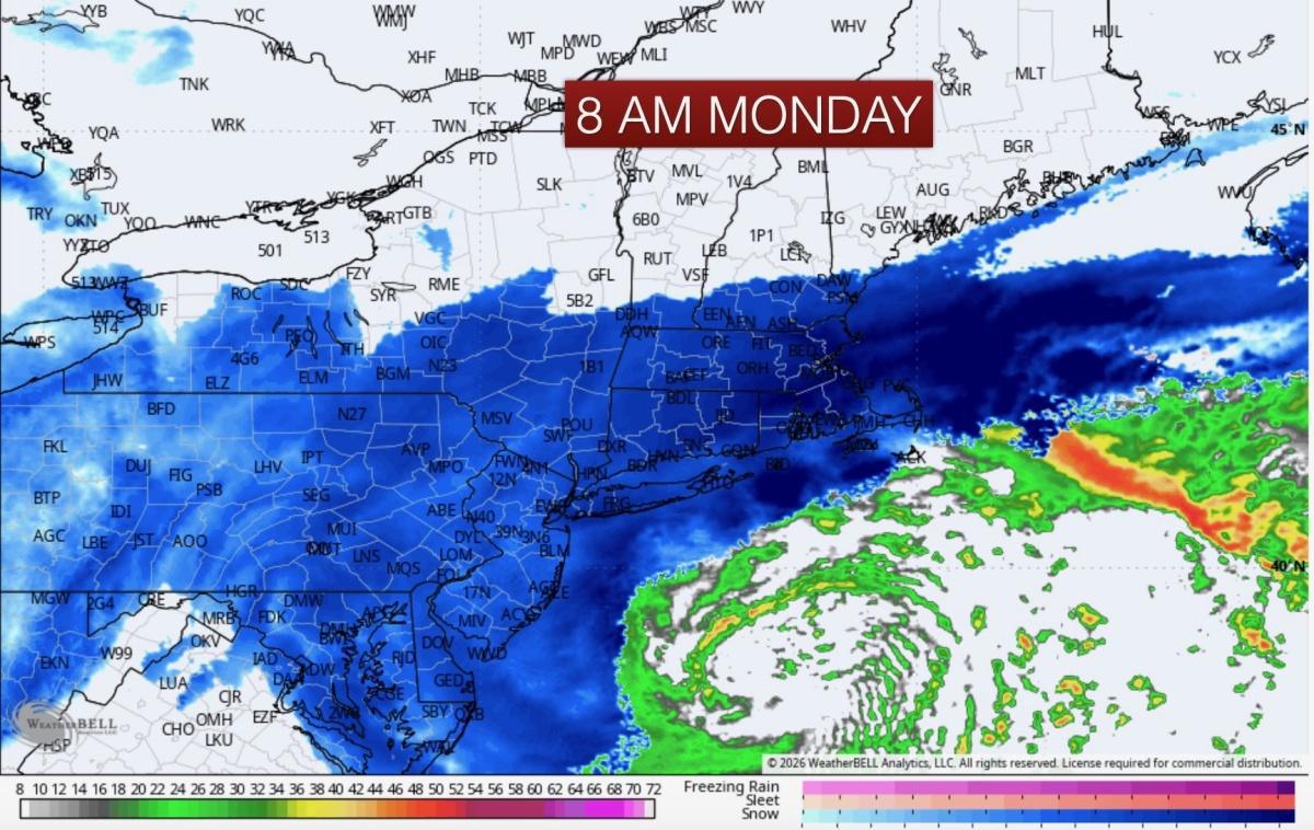 BREAKING! A MAJOR NOR'EASTER IS SET TO SLAM SOUTHERN NEW ENGLAND SUNDAY NIGHT INTO MONDAY WITH DAMAGING WINDS, 1-2 FEET OF SNOW, POWER OUTAGES! BREAKING! A MAJOR NOR'EASTER IS SET TO SLAM SOUTHERN NEW ENGLAND SUNDAY NIGHT INTO MONDAY WITH DAMAGING WINDS, 1-2 FEET OF SNOW, POWER OUTAGES!