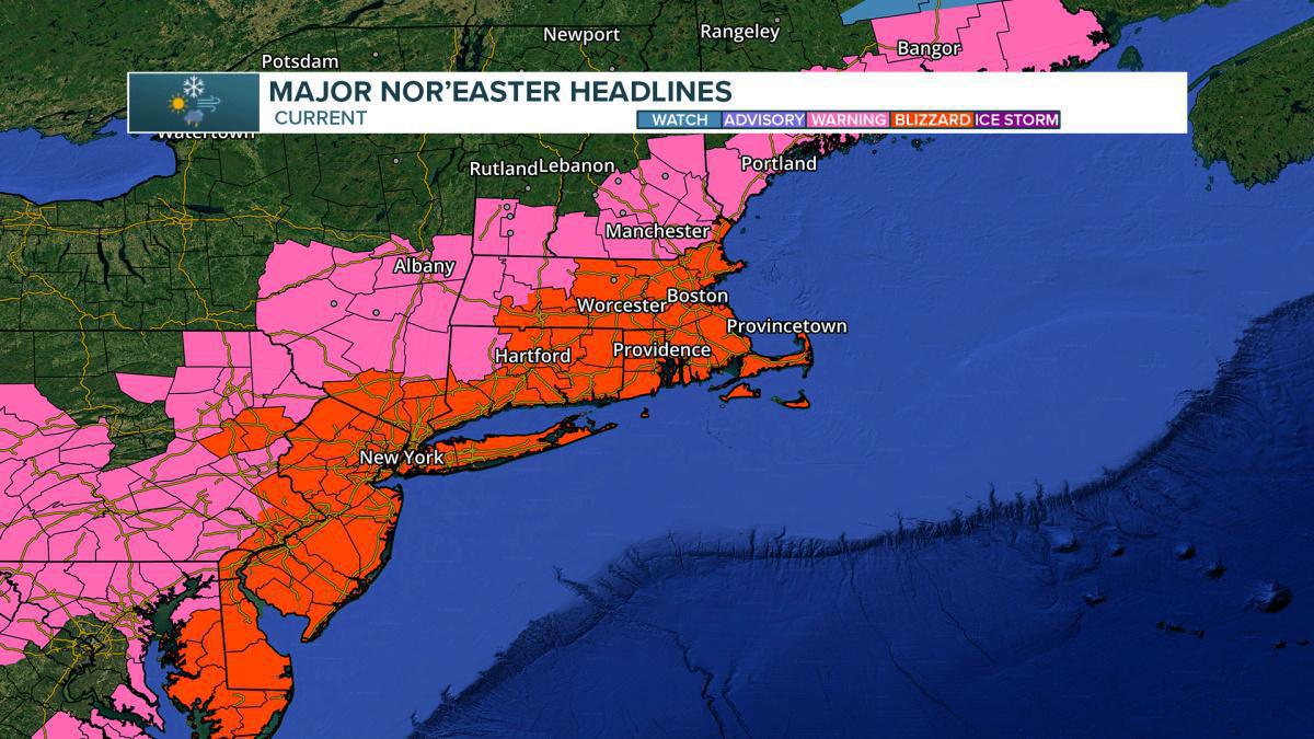 BREAKING! BLIZZARD WARNINGS EXPANDED WEST 
