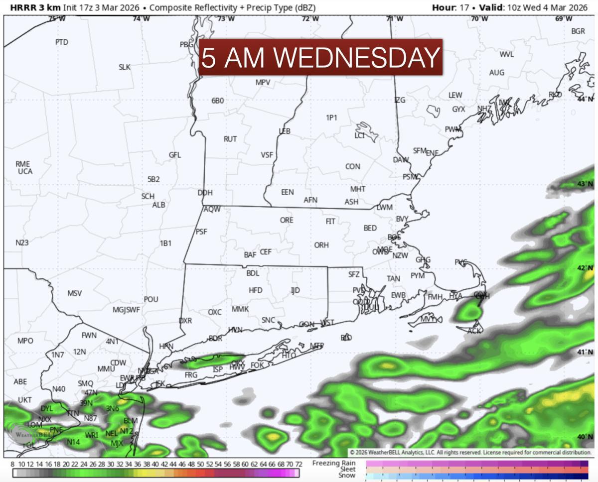 DANGEROUS TRAVEL THIS EVENING-NIGHT ESPECIALLY ACROSS SNE WITH ICE!!