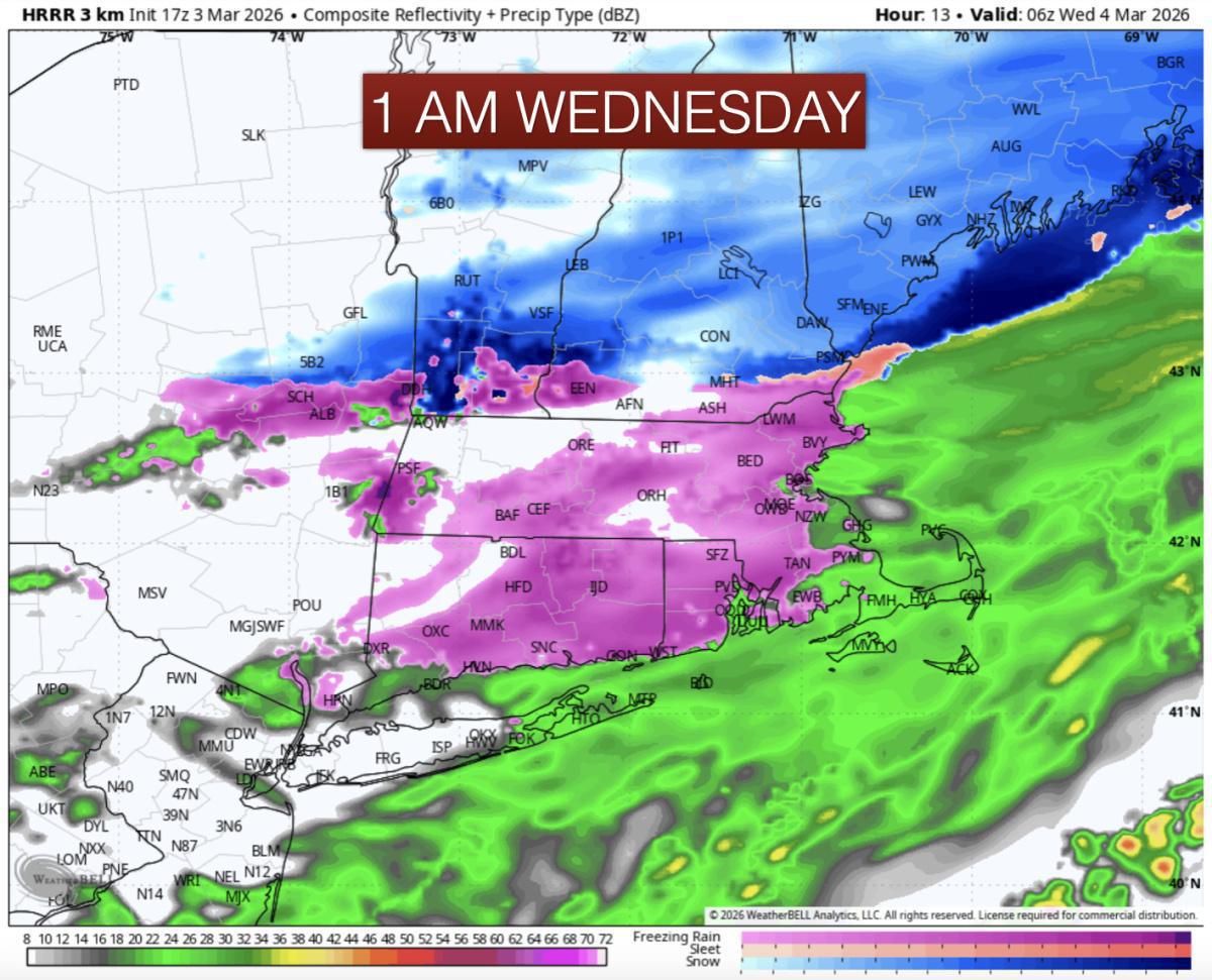 DANGEROUS TRAVEL THIS EVENING-NIGHT ESPECIALLY ACROSS SNE WITH ICE!! DANGEROUS TRAVEL THIS EVENING-NIGHT ESPECIALLY ACROSS SNE WITH ICE!!