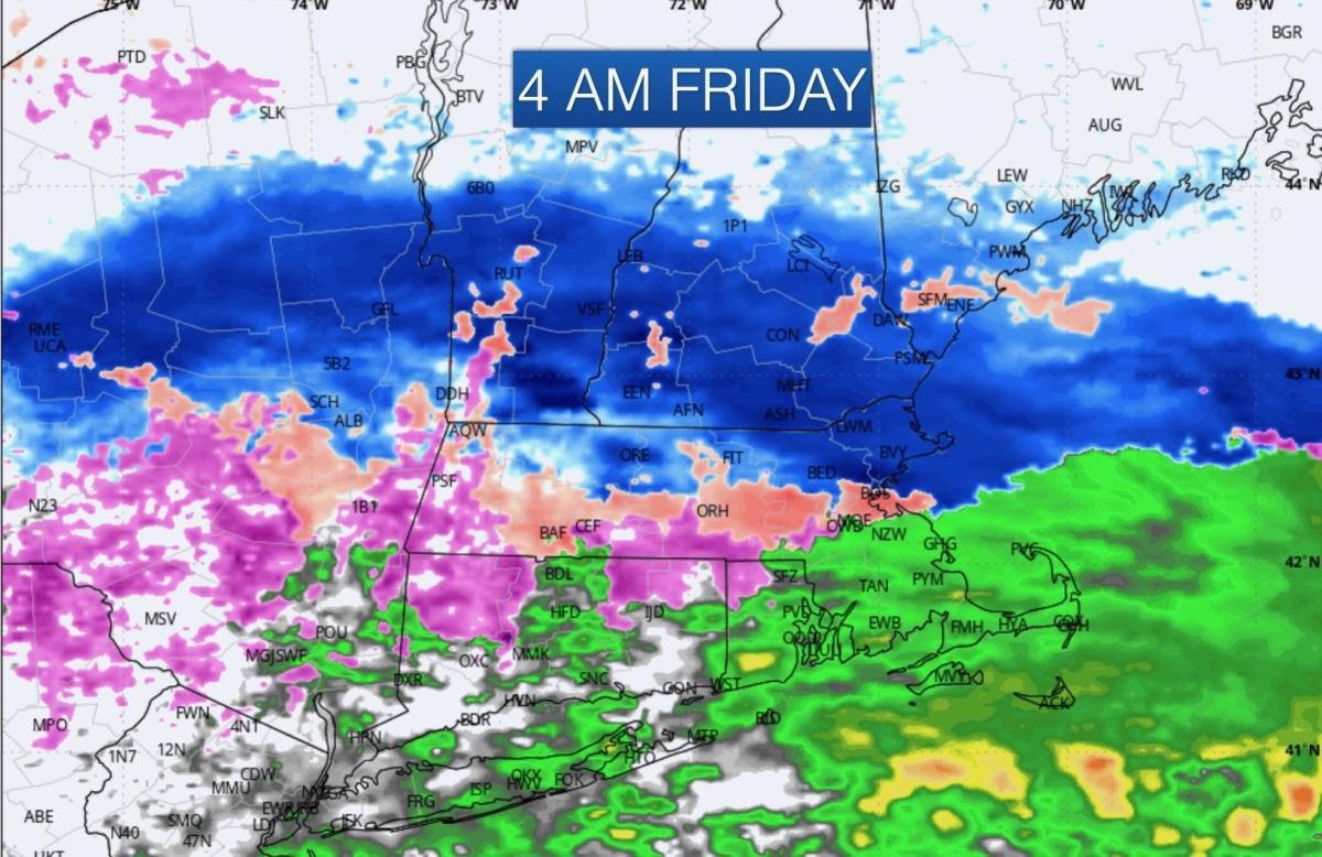 A messy and complicated storm moving in today with rain, sleet, freezing rain and snow! Tap to view the forecast!