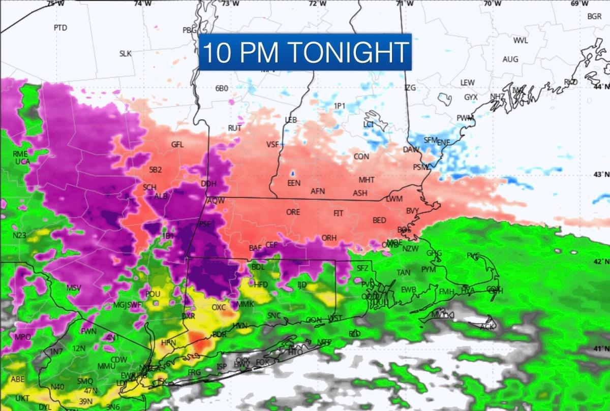 A messy and complicated storm moving in today with rain, sleet, freezing rain and snow! Tap to view the forecast!