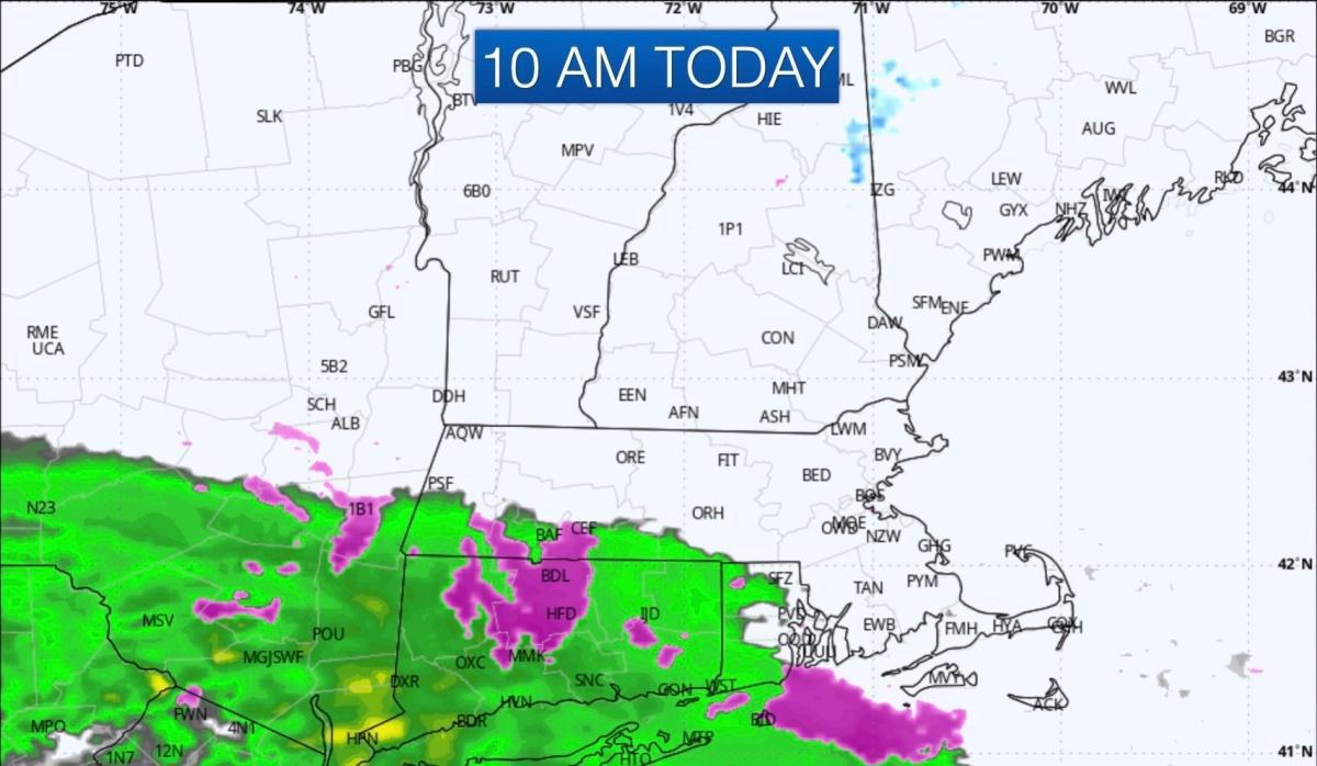 A messy and complicated storm moving in today with rain, sleet, freezing rain and snow! Tap to view the forecast!