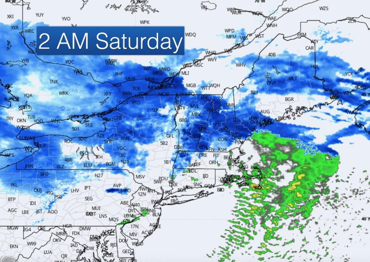 A clipper system on the way for Friday into Saturday with plowable snow!